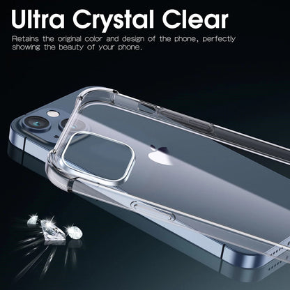 For iPhone 13 Clear Shockproof Cover