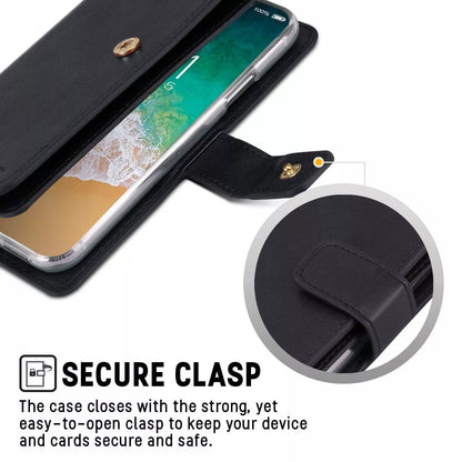 For iPhone 13 Pro Max Double Wallet Leather Flip Case