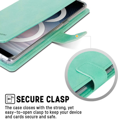 For Samsung Galaxy S24 FE Wallet Case with Card holder Mint  Flip Cover