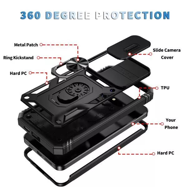 For Google Pixel 9a Shockproof Cover
