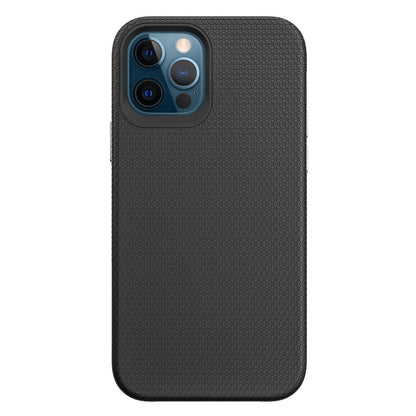 For iPhone 12 Pro Shockproof Case Rugged Black Case