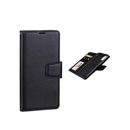 For iPhone 17 Wallet Case Black Colour Flip Cover