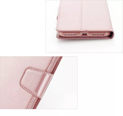 For OPPO Reno15 Pro Wallet Case with lanyard Rosegold Flip Case
