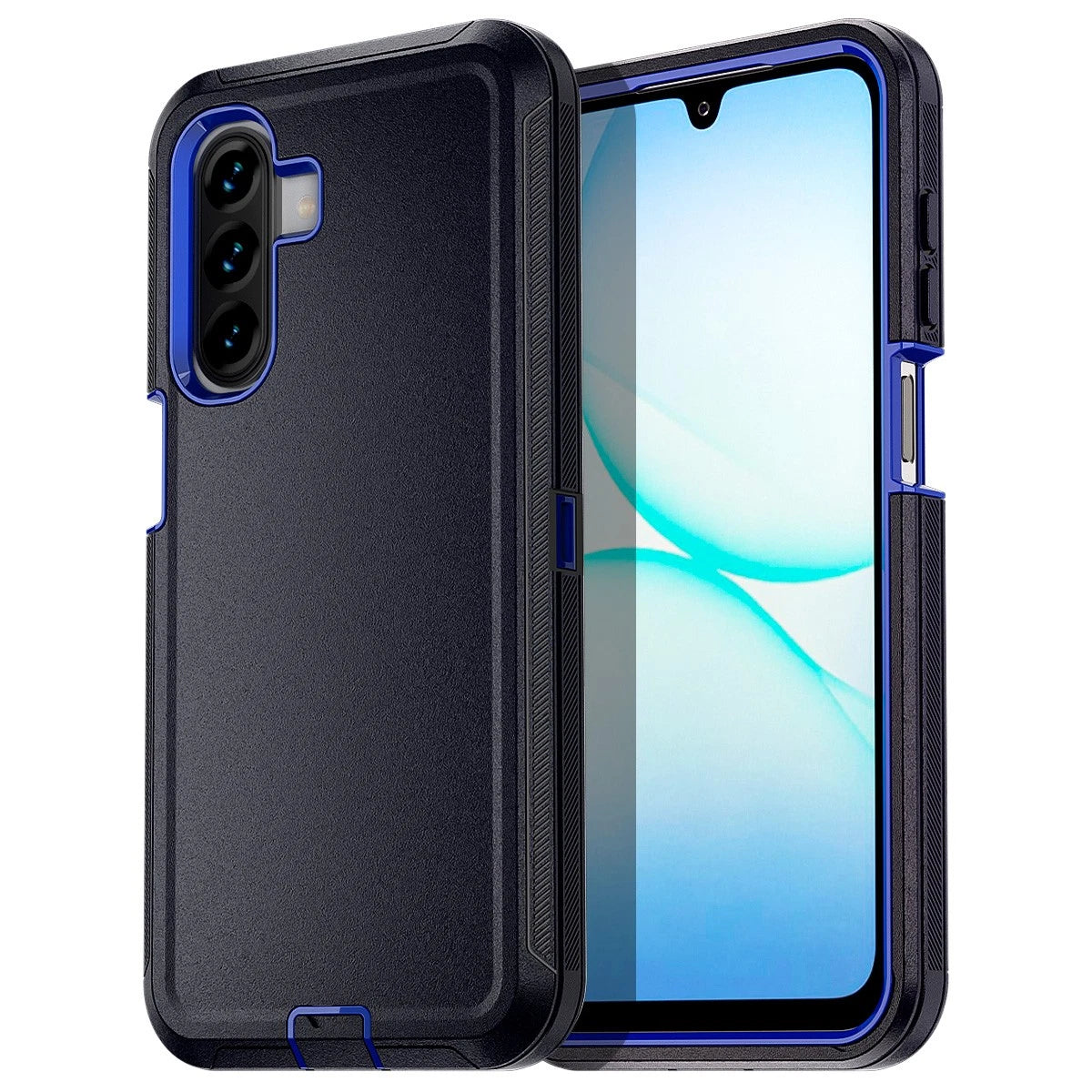 For Samsung Galaxy A16 Heavy duty  Shockproof Navy Blue Case
