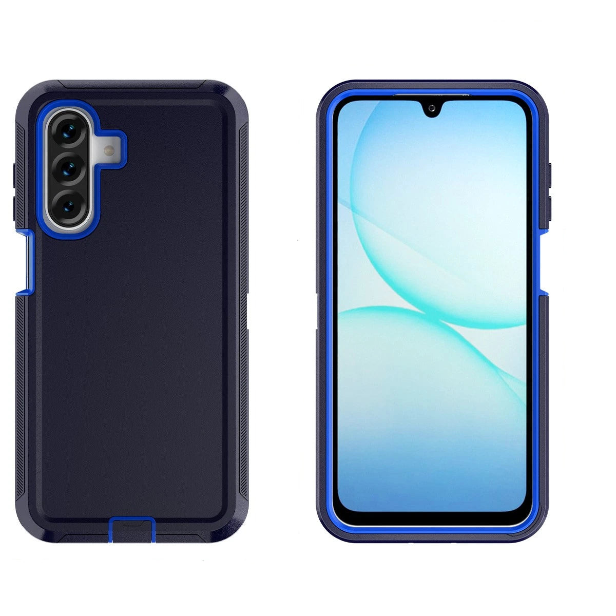 For Samsung Galaxy A16 Heavy duty  Shockproof Navy Blue Case