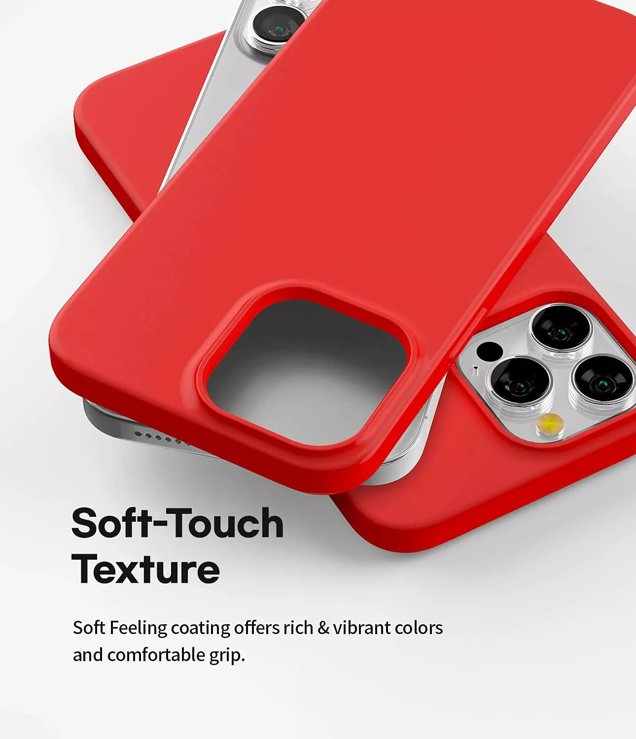 Red Slim Protective TPU Case For iPhone 11 Pro Max