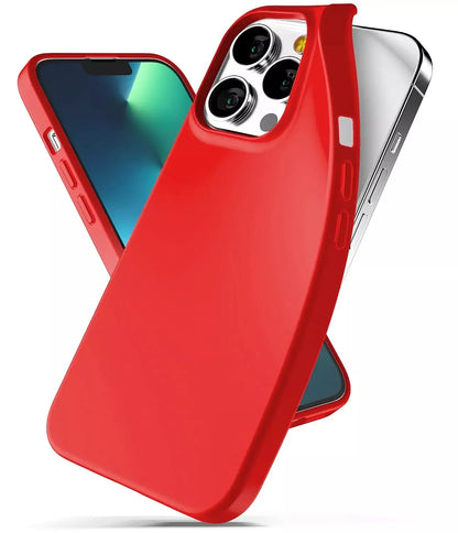 Red Slim Protective TPU Case For iPhone 11 Pro Max