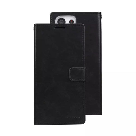For Samsung Galaxy S24 FE Wallet Case Black Colour Flip Cover