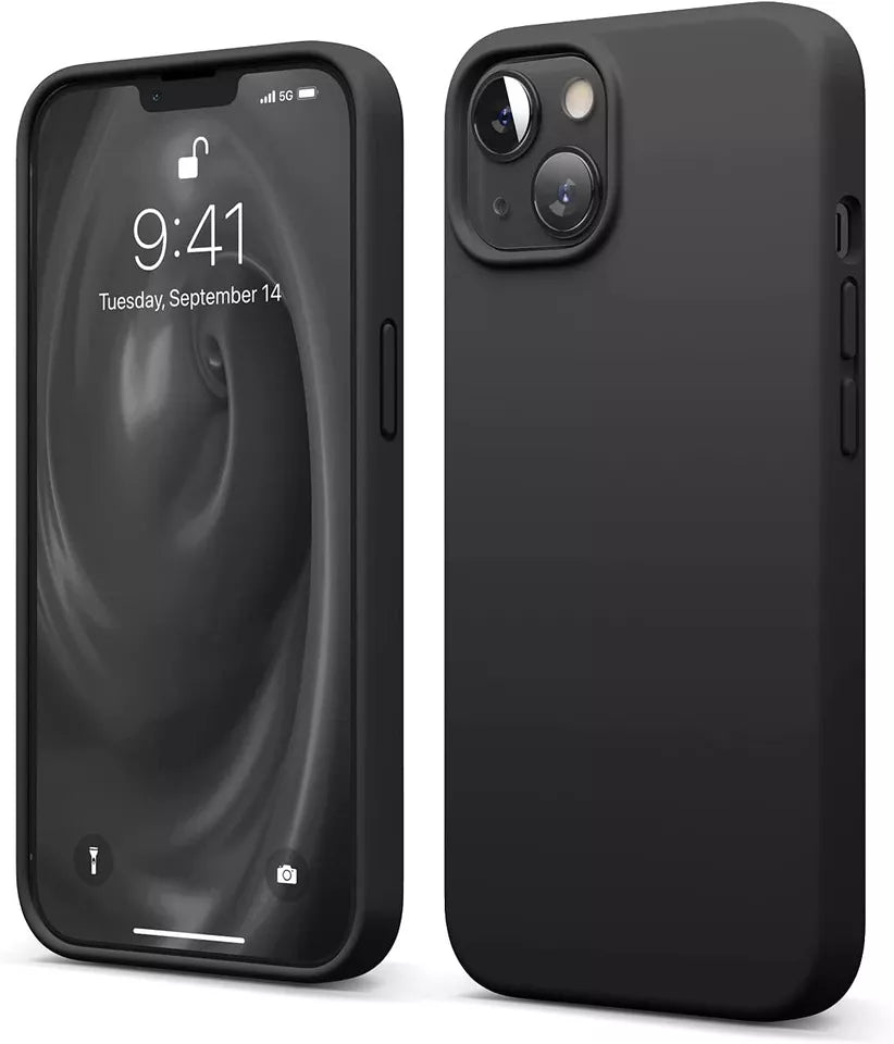 For iPhone 13 shockproof case slim black cover