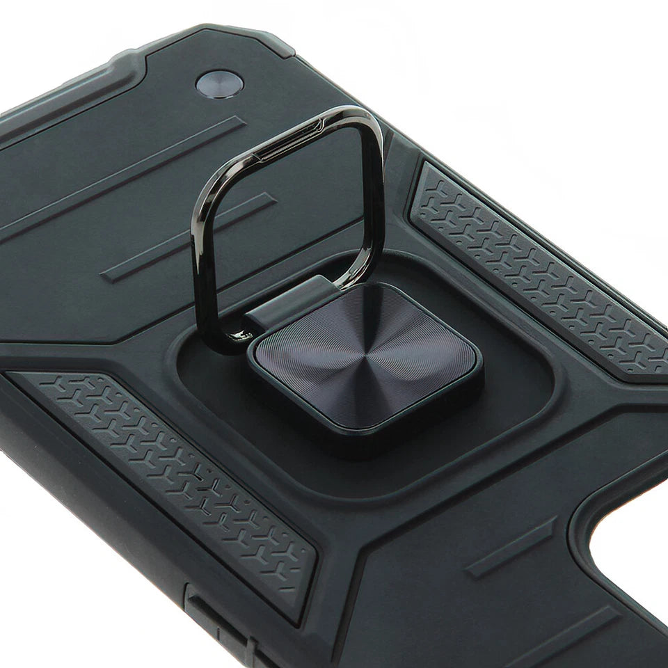 For  Samsung Galaxy A16 Black Magnetic tradie Phone case-Black