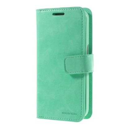 For Samsung Galaxy S25 Ultra Double Layers Wallet Leather Flip Green Case