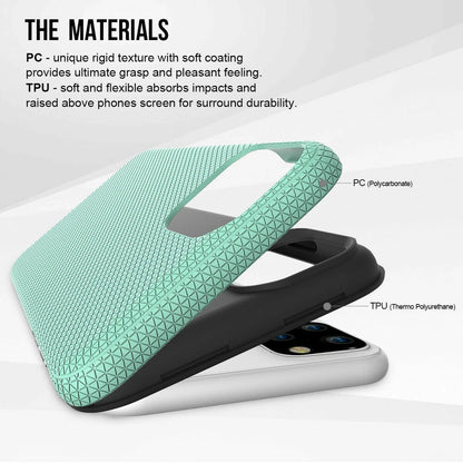For iPhone 11 Shockproof Case Rugged Case-Mint Green