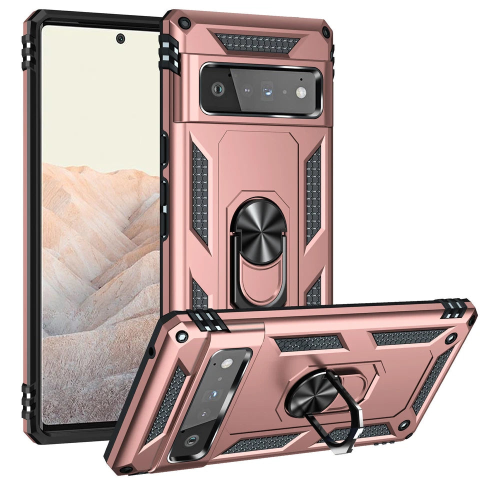 For Google Pixel 8 Shockproof  Protective Case-Rose Gold