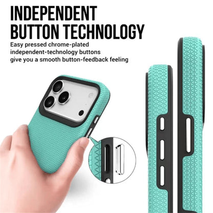 For iPhone 17 Pro Shockproof Rugged Mint Case