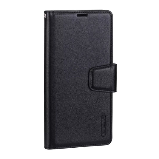 For iPhone 17 Pro Max Wallet Case Black Colour Flip Cover