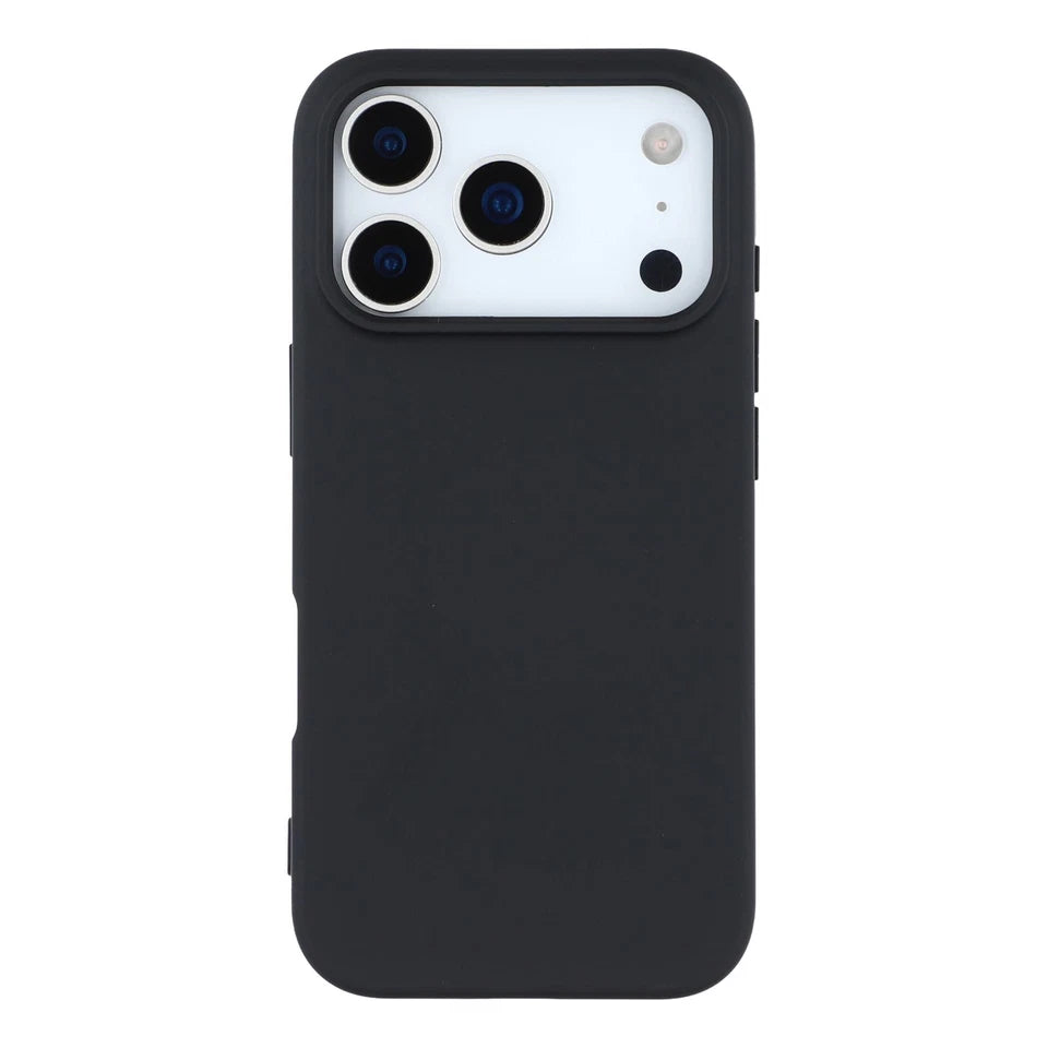 For iPhone 17 Pro Max Black Silicone case