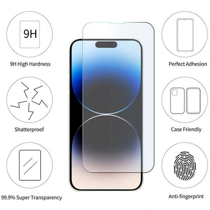 2X Tough Tempered Glass Screen Protector for iPhone 14 Pro