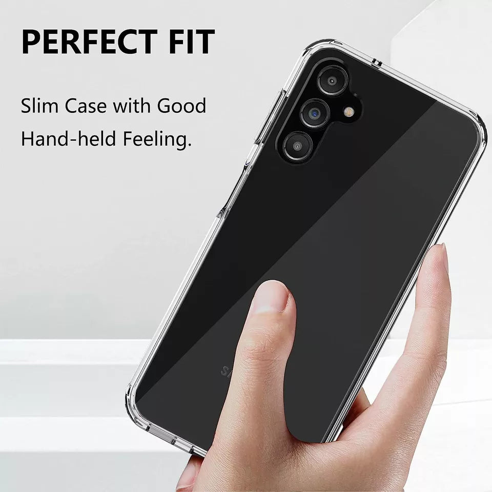 For Samsung Galaxy A14 case clear protective cover